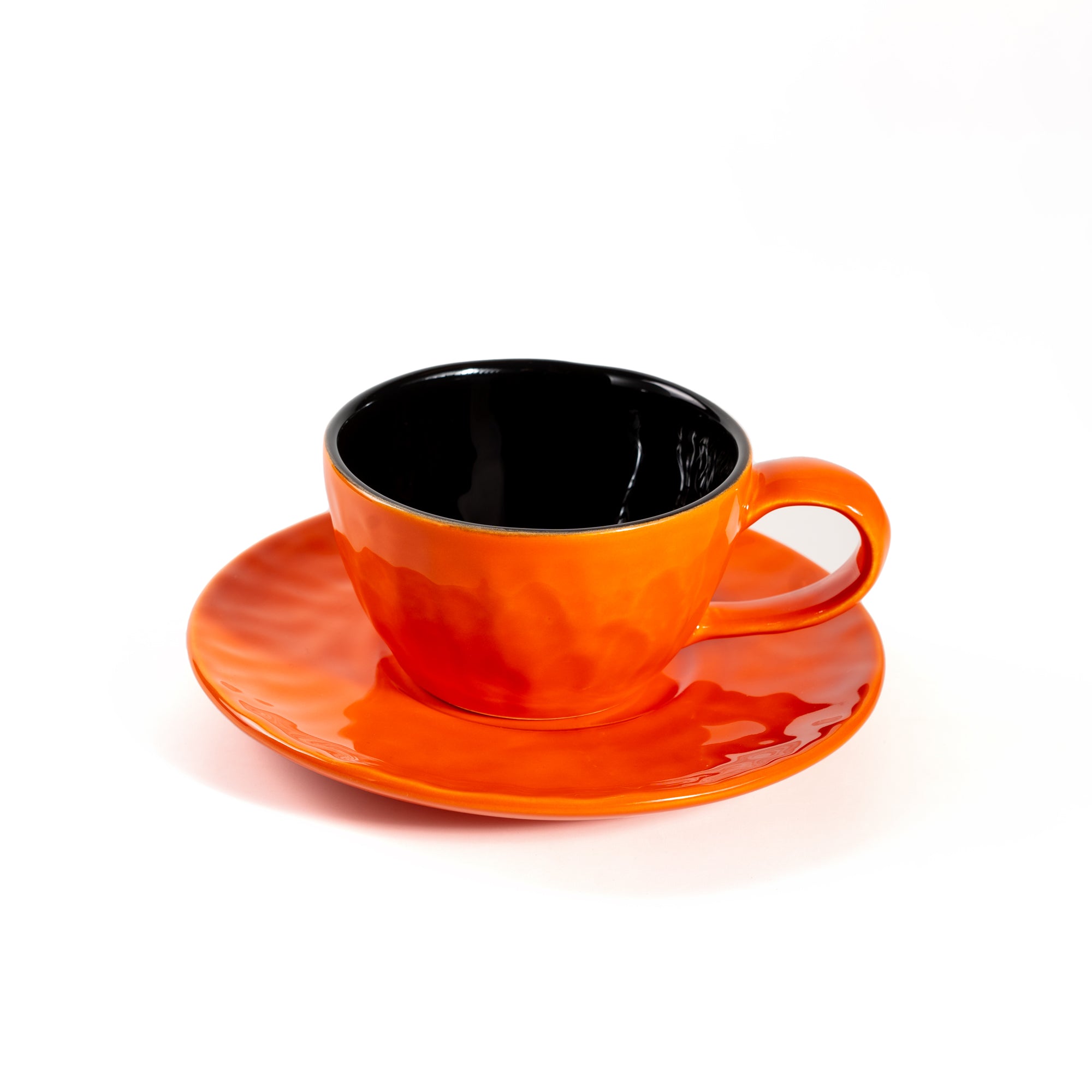 Oranžas tējas krūze