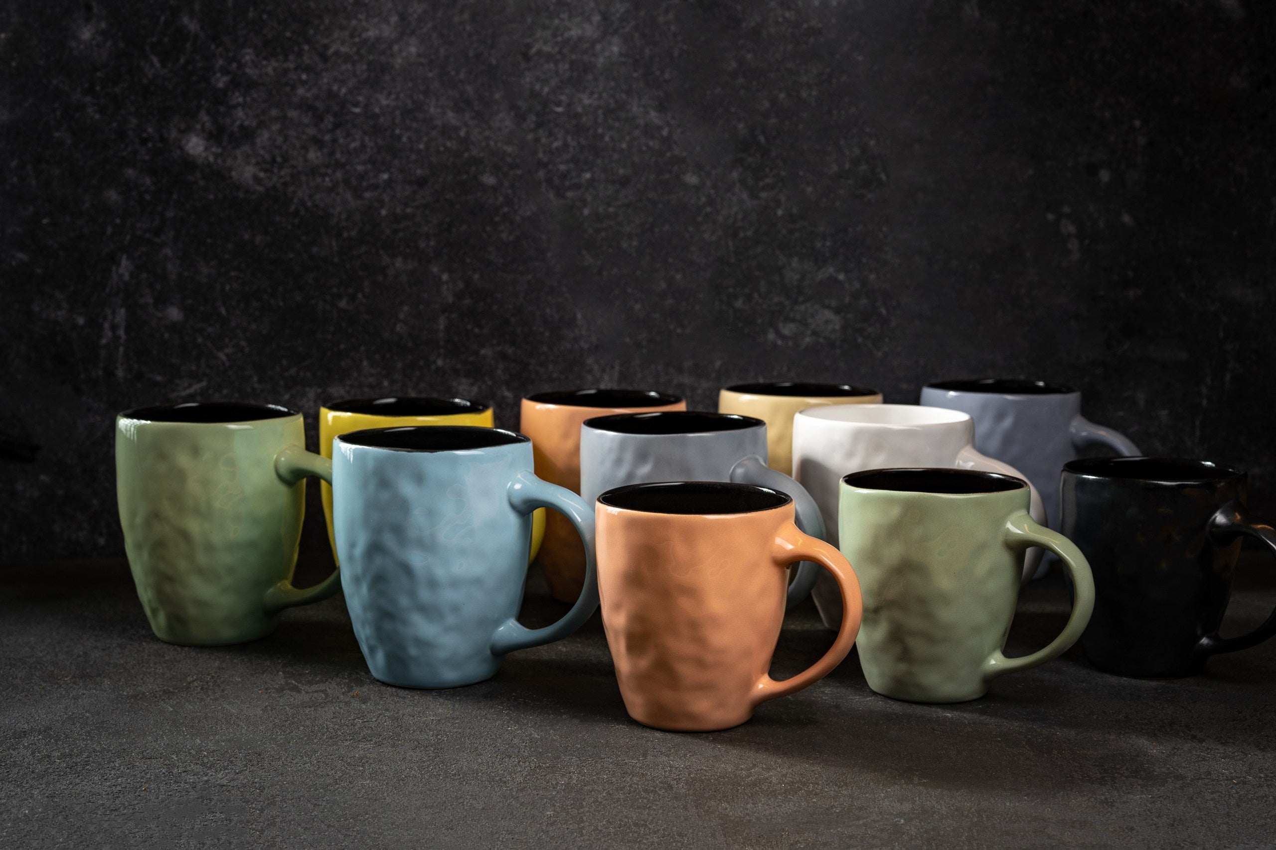 Organic Tapered Stein Mugs